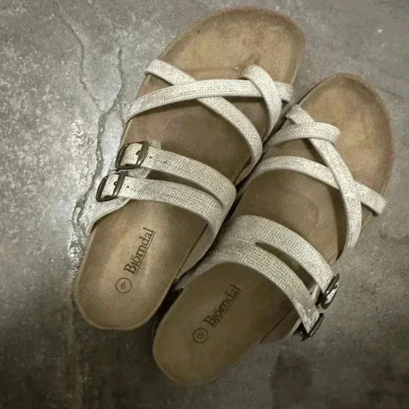 WOMENS SAMI FOOTBED SANDAL - Picture 7 of 7